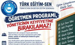 ÖĞRETMEN PROGRAMI, YÖNETİCİNİN KEYFİYETİNE BIRAKILAMAZ!