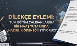 TEÇ-SEN’DEN TÜRKİYE GENELİNDE DİLEKÇE EYLEMİ: TÜM EĞİTİM ÇALIŞANLARINA BİR MAAŞ TUTARINDA HAZIRLIK ÖDENEĞİ İSTİYORUZ!