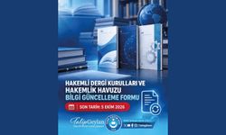 Bilim, Hakem ve Dergi Temsilcisi kurulu listeleri güncellenecek