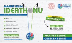 COP31 Türkiye Antalya kapsamında düzenlenen Maarif İklim Fikir Maratonu’na takımınla başvur