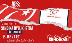 MEMURLARIN İSTİFA VE ÜYELİK İŞLEMLERİ E-DEVLET ÜZERİNDEN YAPILMALIDIR