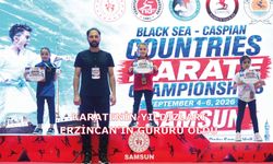 KARATENİN YILDIZLARI ERZİNCAN’IN GURURU OLDU