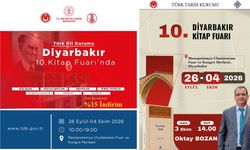 Türk Dil ve Tarih Kurumu yayınları Diyarbakır 10. Kitap Fuarı’nda