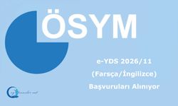 e-YDS 2026/11 (Farsça/İngilizce): Başvuruları Alınıyor