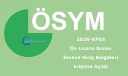 2026-KPSS Ön Lisans Sınavı: Sınava Giriş Belgeleri Erişime Açıldı