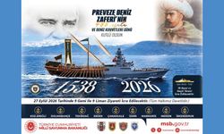 Preveze Deniz Zaferi 9 gemi ile 9 liman ziyareti ve 15 gemi ile İstanbul Boğazı'nda geçit töreni
