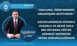 Okulumu, öğretmenimi, arkadaşımı seviyorum