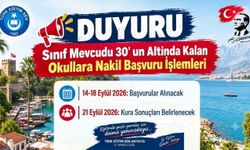 Sınıf mevcudu 30'un altında kalan sınıflara nakil işlemleri nasıl yapılacak?