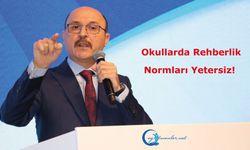 Geylan: Okullarda Rehberlik Normları Yetersiz!