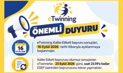 eTwinning Kalite Etiketi başvuru sonuçları