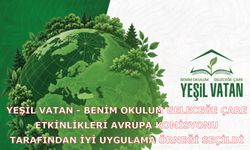 YEŞİL VATAN - BENİM OKULUM GELECEĞE ÇARE ETKİNLİKLERİ AVRUPA KOMİSYONU TARAFINDAN İYİ UYGULAMA ÖRNEĞİ SEÇİLDİ