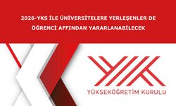 2026-YKS ile üniversitelere yerleşenler de öğrenci affından yararlanabilecek