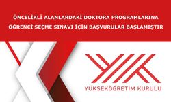 Öncelikli Alanlardaki Doktora Programlarına Öğrenci Seçme Sınavı için Başvurular başlamıştır