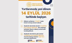 Yurtlarımızda yeni dönem 14 Eylül tarihinde başlıyor