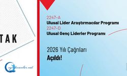 2247–A Ulusal Lider Araştırmacılar Programı ve 2247–D Ulusal Genç Liderler Programı 2026 Yılı Çağrıları Açıldı