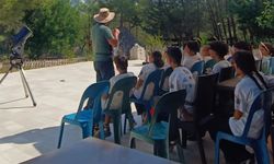 Mersin'de Özel Gereksinimli Öğrenciler, Gökyüzünü Gözlemledi