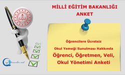 Öğrencilere Ücretsiz Okul Yemeği Sunulması Hakkında Öğrenci, Öğretmen, Veli, Okul Yönetimi Anketi