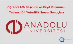 Açıköğretim Fakültesinden iki duyuru