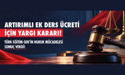 Alan/Atölye Şefleri İle Koordinatör Öğretmenlere Artırımlı Ek Ders Ücreti Ödenmesi İle İlgili Yargı Kararı