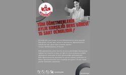 TÜM ÖĞRETMENLERİN AYLIK KARŞILIĞI DERS GÖREVİ 15 SAAT OLMALIDIR