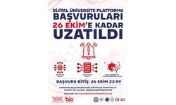 Dijital Üniversite Platformu için başvurular uzatıldı
