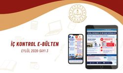 İç Kontrol E-Bülten Üçüncü Sayısı (Eylül 2026) Yayımlandı