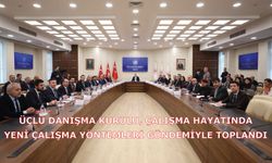 Üçlü Danışma Kurulu, Çalışma Hayatında Yeni Çalışma Yöntemleri Gündemiyle Toplandı