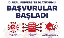 Dijital Üniversite Platformu için başvurular başladı