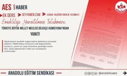 Ek Derslerin,uzman-Başöğretmenlik Tazminatının,seyyanen Zammın Emekliliğe Yansıltılması Talebimize TBMM’den Yanıt