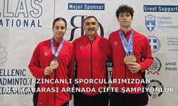 Erzincanlı Sporcularımızdan Uluslararası Arenada Çifte Şampiyonluk