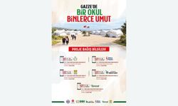 Bir SMS at, Okul Olsun. Gazze’de Çocukların Geleceği Kurtulsun!