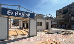Maarif Gazze Okulu, çok yakında kapılarını açıyor…