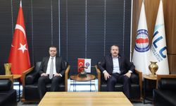 Rize İl Milli Eğitim Müdürü Halil İbrahim Akmeşe ziyareti