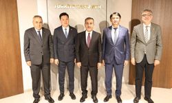 Moğolistan-Türkiye Dostluk Grubunu konfederasyonumuzda ağırladık