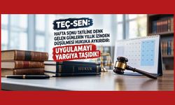 Yıllık izin süresi içerisinde kalan hafta sonu tatillerinin yıllık izinden düşülmesi uygulamasına karşı dava açtık