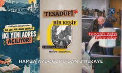 Hamza Aydoğdu'dan 3 hikaye