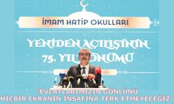 "İMAM HATİP OKULLARININ YENİDEN AÇILIŞININ 75. YIL DÖNÜMÜ PROGRAMI