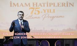 "'Bin yıl sürecek.' dedikleri 28 Şubat iradesi, çok şükür, 2002 yılında bitti"