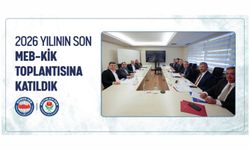 2026 YILININ SON MEB KİK TOPLANTISINA KATILDIK