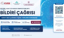 “Bilişim, Uzay ve Hukuk Sempozyumları I: Yapay Zekâ Çağında Kişisel Veri Korunması” Sempozyumu Gerçekleştirilecektir