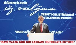 "Mavi vatan gibi bir kavramı müfredata koyduk"
