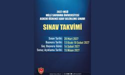 2027-MSÜ takvimi açıklandı