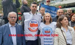 PARA İÇİN DEĞİL, ONURUMUZ İÇİN!