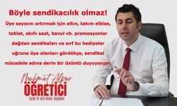 Böyle sendikacılık olmaz!
