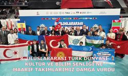 8. Uluslararası Türk Dünyası Kültür ve Bilim Şenliği’ne damga vuran takımlarımız