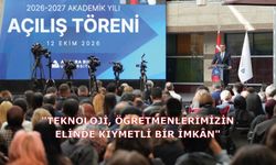 "Teknoloji, öğretmenlerimizin elinde kıymetli bir imkân"