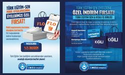 Türk Eğitim-Sen üyelerine özel alışveriş ayrıcalıkları devam ediyor!