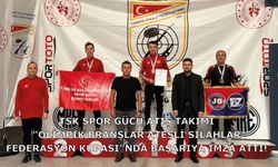 TSK Spor Gücü Atış Takımı “Olimpik Branşlar Ateşli Silahlar Federasyon Kupası”nda büyük bir başarıya imza attı!
