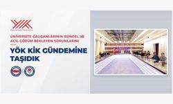 ÜNİVERSİTE ÇALIŞANLARININ GÜNCEL VE ACİL ÇÖZÜM BEKLEYEN SORUNLARINI YÖK KİK GÜNDEMİNE TAŞIDIK