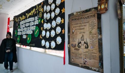 Okullar Ramazan İçin Süslendi